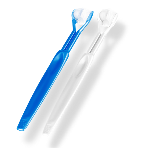 Three-Sided Toothbrush