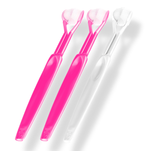 Three-Sided Toothbrush