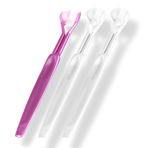 Three-Sided Toothbrush