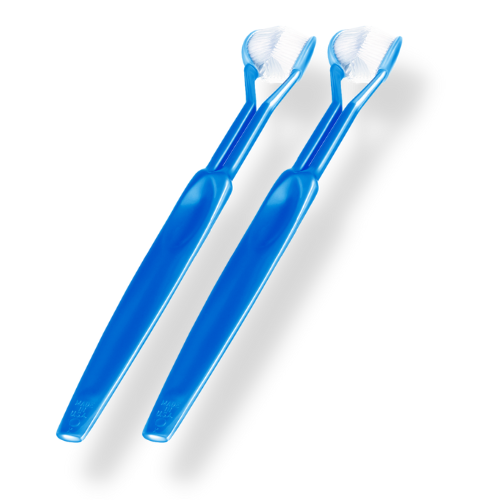 Three-Sided Toothbrush