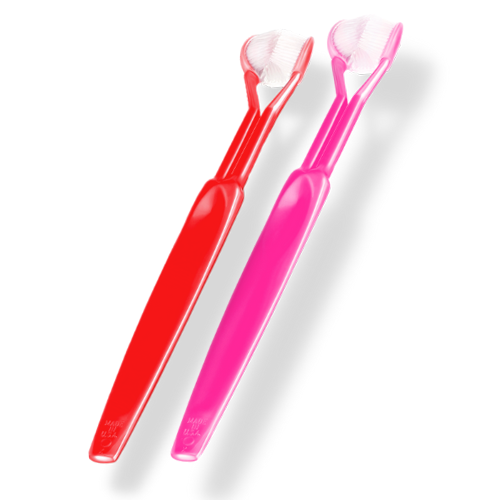 Three-Sided Toothbrush