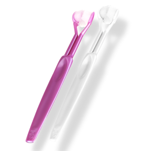 Three-Sided Toothbrush