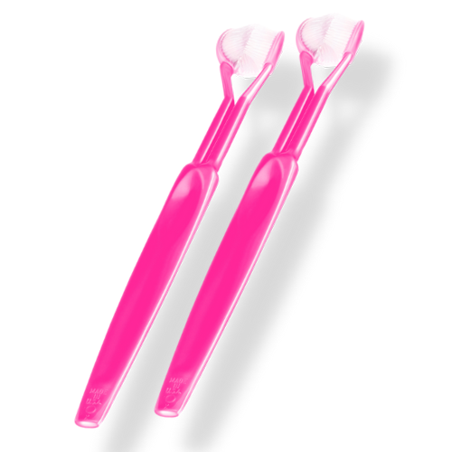 Three-Sided Toothbrush