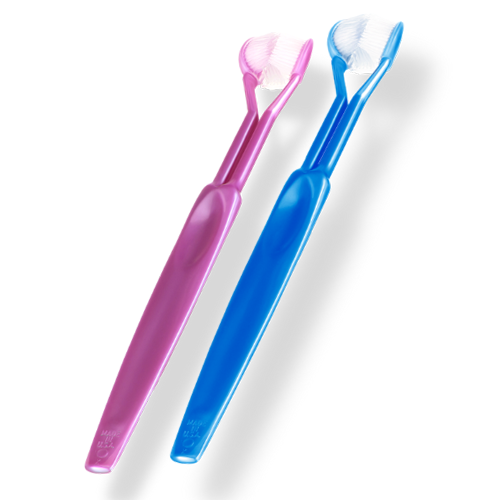 Three-Sided Toothbrush