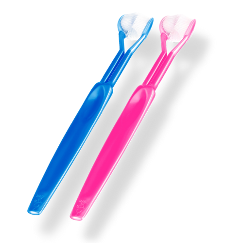 Three-Sided Toothbrush