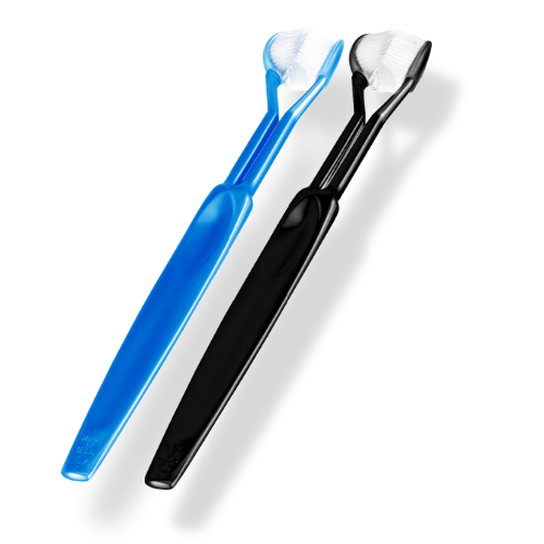 Three-Sided Toothbrush