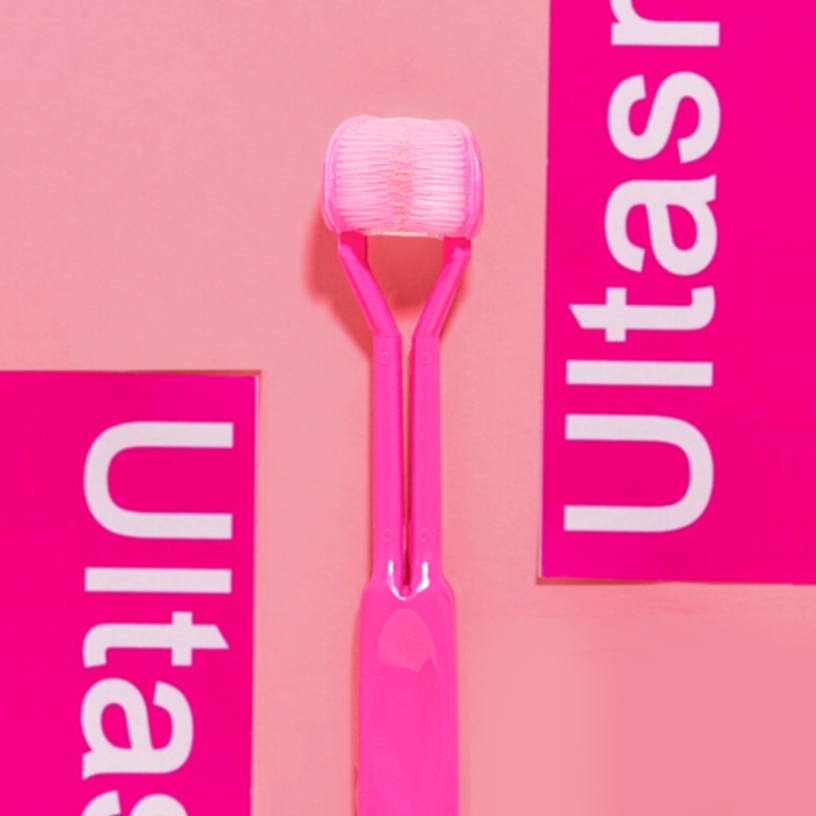 Three-Sided Toothbrush