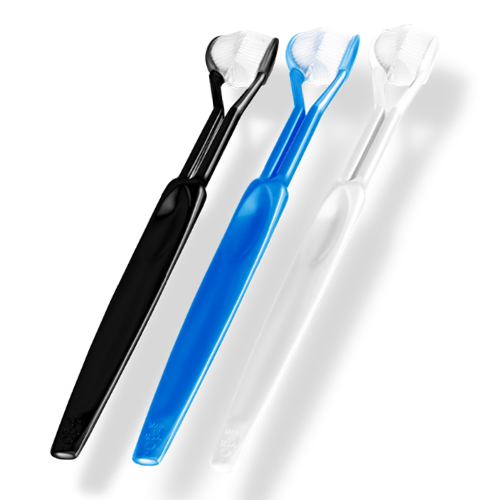 Three-Sided Toothbrush