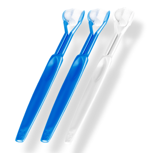 Three-Sided Toothbrush