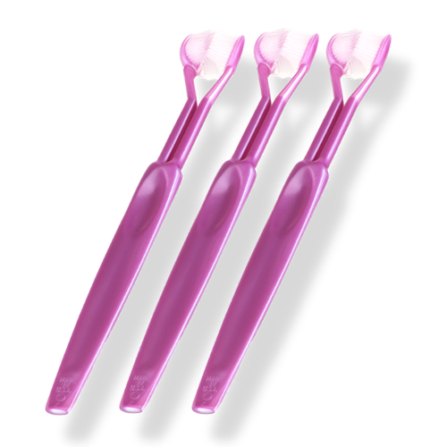 Three-Sided Toothbrush